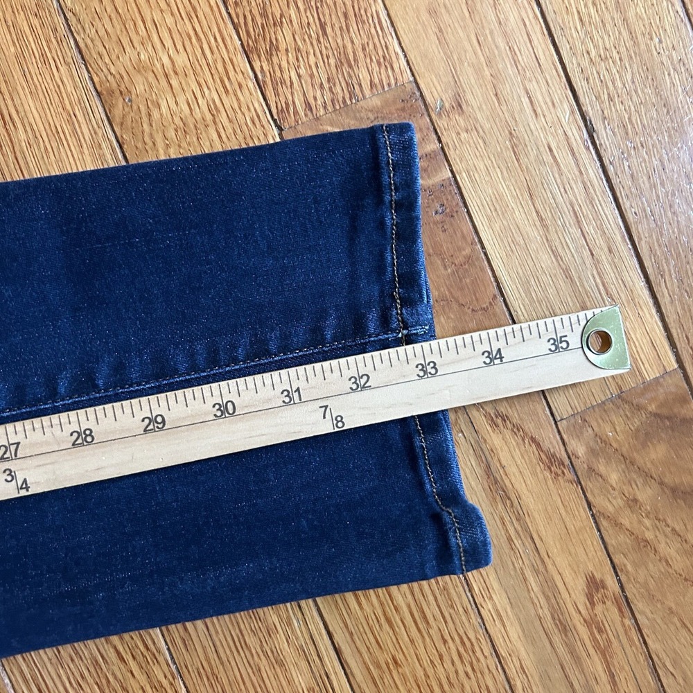 Mavi Mens 30x33 Dark Wash Marcus Slim Straight Leg Jeans Stretch - Picture 9 of 10